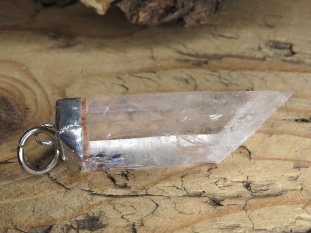 kryształ górski * wisior amulet ochronny