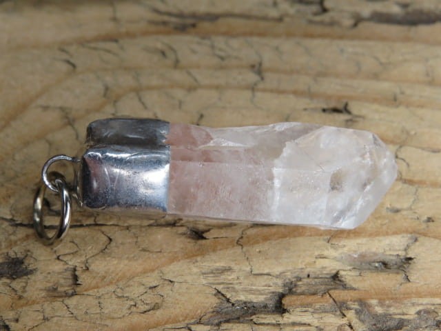 kryształ górski * wisior amulet ochronny