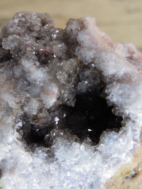 kwarc dymny geoda * Suszyna Polska