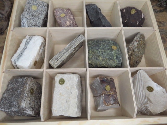 Szkolny zestaw skał - kolekcja
