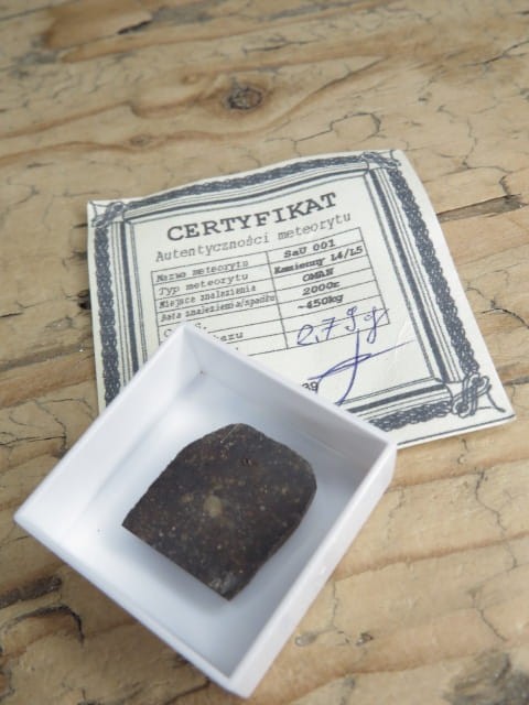Meteoryt kamienny * SAU 001