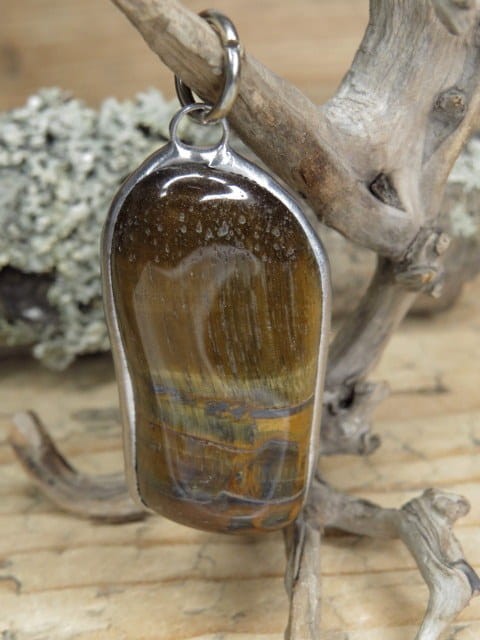 tygrysie oko * wisior