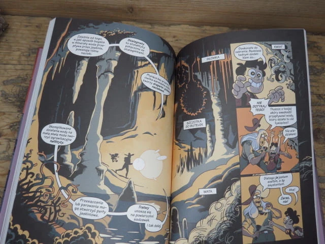 Skały i minerały – od jaskiń do kosmosu. Naukomiks