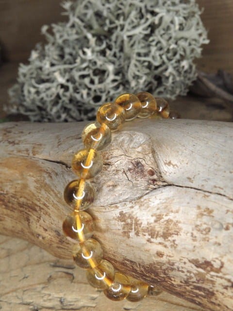 cytryn * bransoletka 8mm