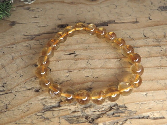 cytryn * bransoletka 8mm
