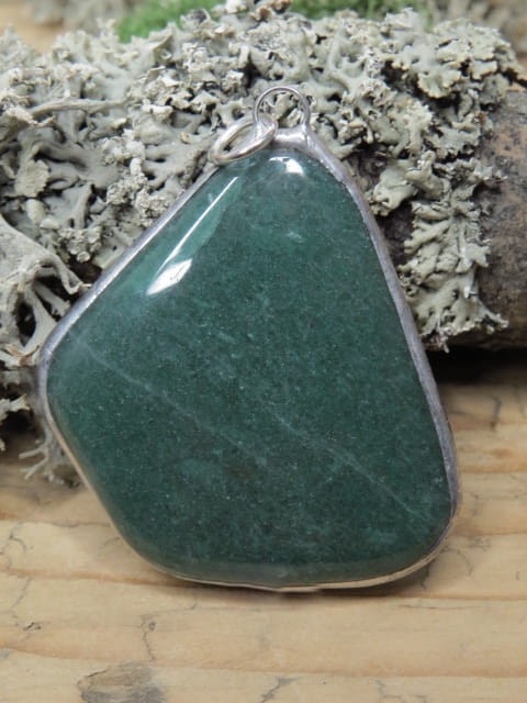 awenturyn zielony * wisior