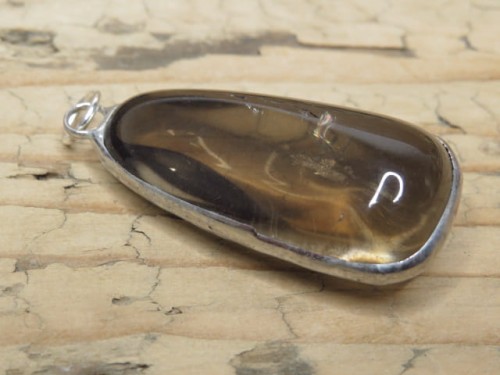 kwarc dymny wisiorek