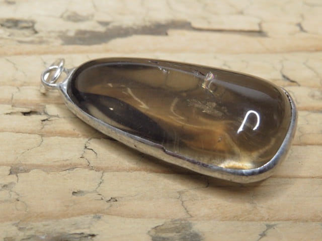 kwarc dymny wisiorek