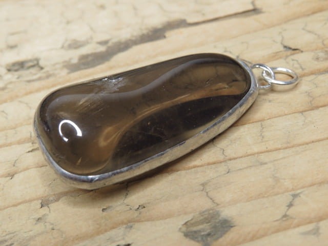 kwarc dymny wisiorek