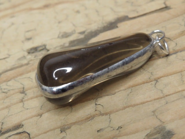 kwarc dymny wisiorek