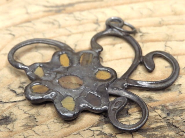 tygrysie oko * wisior artystyczny