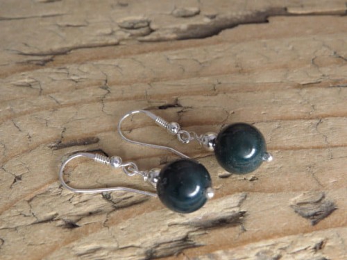 heliotrop * kolczyki