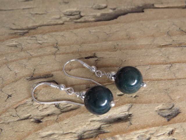 heliotrop * kolczyki