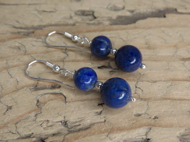 lapis lazuli * kolczyki