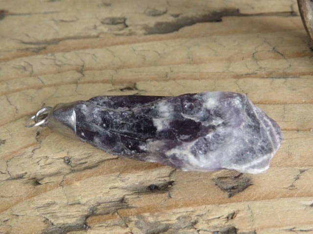 ametyst  wisior amulet