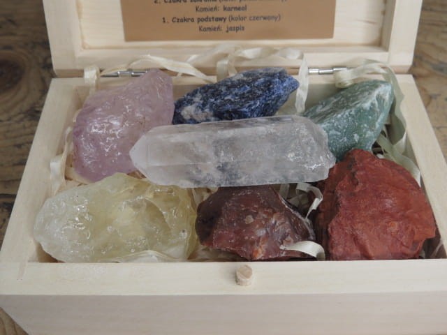 Zestaw kamieni do medytacji - Harmonia 7 Czakr