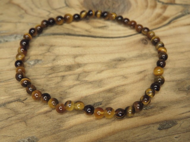 tygrysie oko * bransoletka 4mm