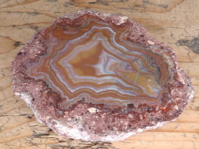 agat z Nowego Kościoła - poler