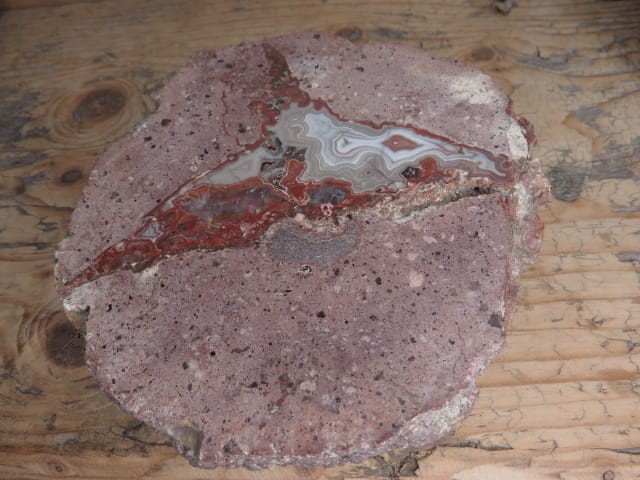 agat z Nowego Kościoła Polska - poler