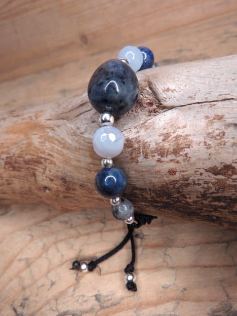 Kamienie dla znaku zodiaku Panna * bransoletka makrama