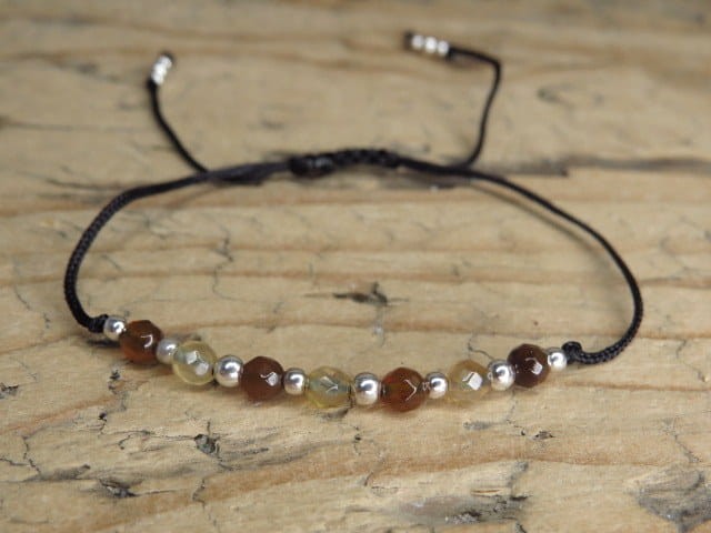 cytryn * czakra splotu słonecznego * bransoletka minimalistyczna