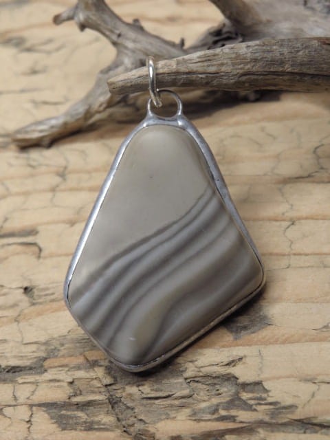 krzemień pasiasty * wisior