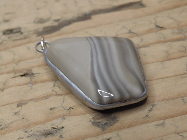 krzemień pasiasty * wisior