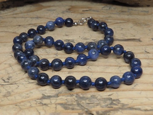 sodalit * naszyjnik * korale