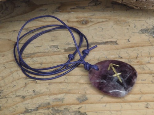 Strzelec - znak zodiaku - fluoryt wisior