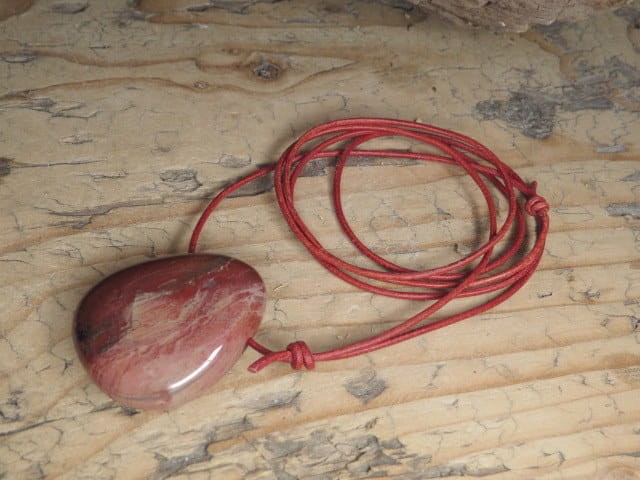 Baran - znak zodiaku - jaspis czerwony wisior