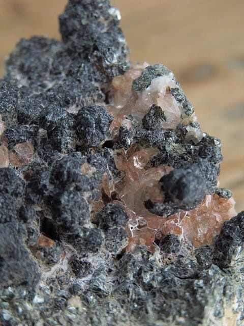 chloryt kwarc * Maroko