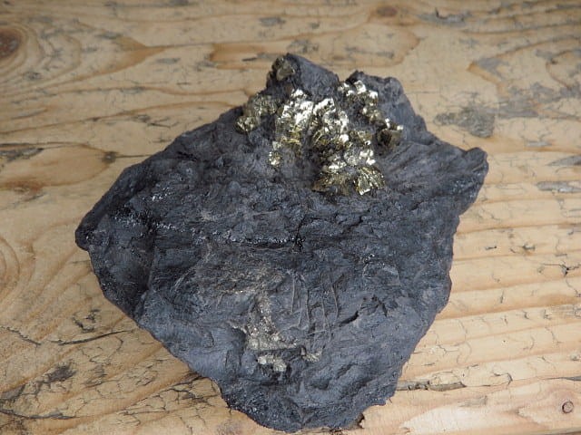 piryt w łupku węglowym Polska