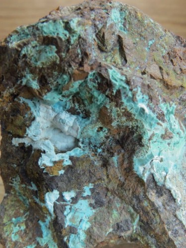 chryzokola i malachit - Miedzianka Polska