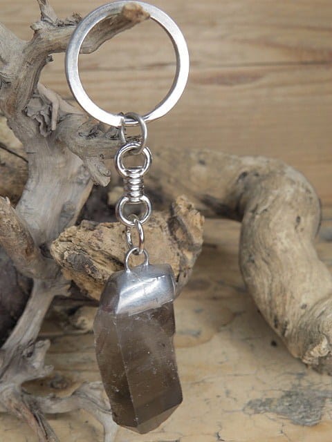 kwarc dymny * brelok - ochrona i spokój