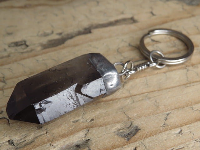 kwarc dymny * brelok - ochrona i spokój