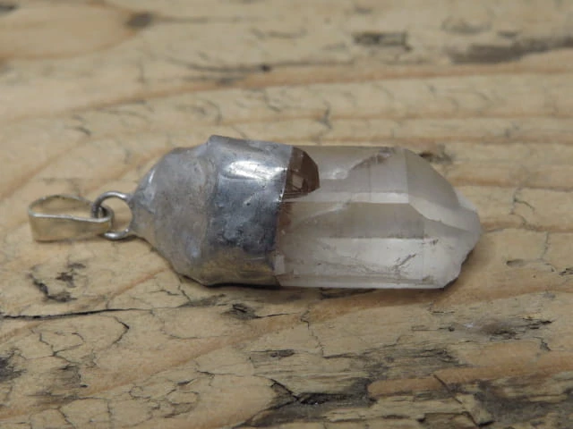 kryształ górski * wisior amulet