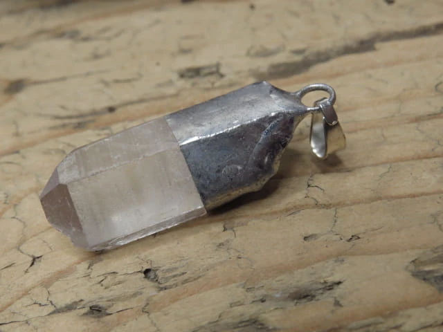 kryształ górski * wisior amulet