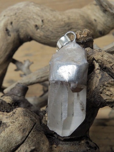 kryształ górski * wisior amulet