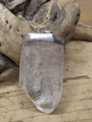 kryształ górski * wisior amulet