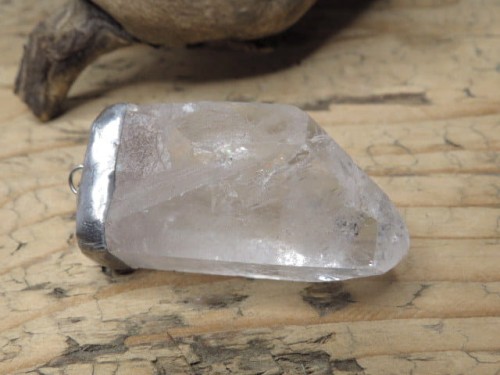 kryształ górski * wisior amulet