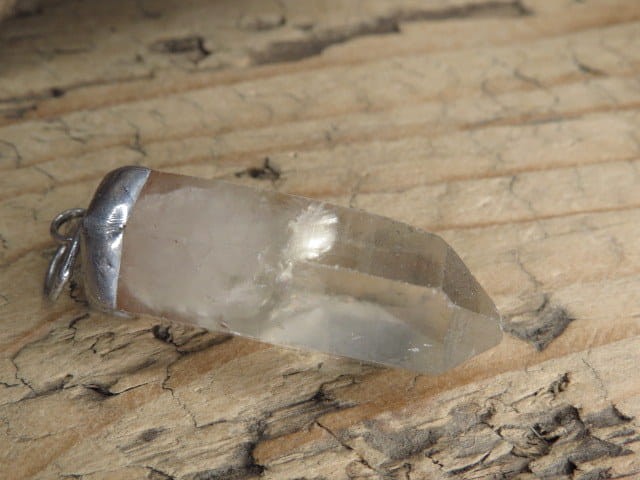 kryształ górski * wisior amulet