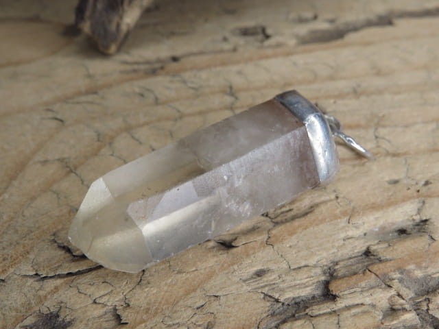 kryształ górski * wisior amulet