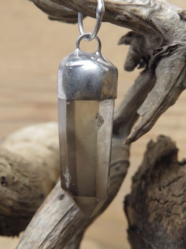 kwarc dymny * wisior amulet