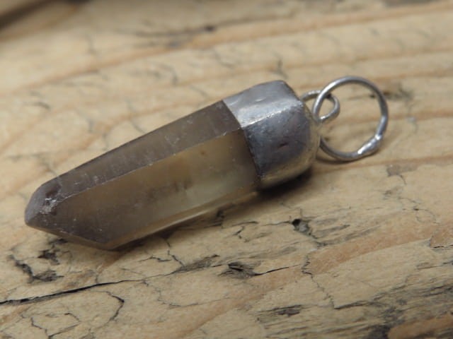 kwarc dymny * wisior amulet