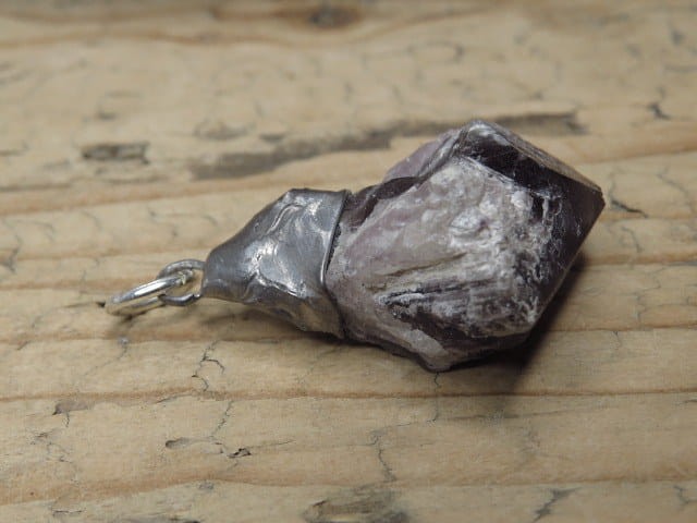 ametyst surowy * wisior