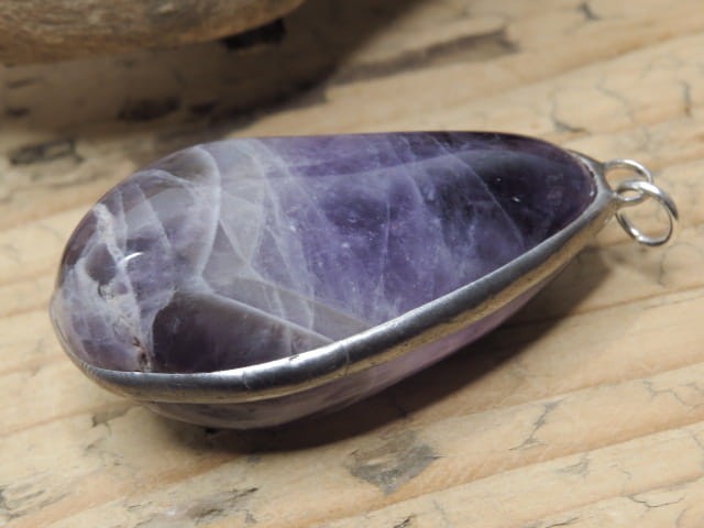 ametyst * wisior amulet