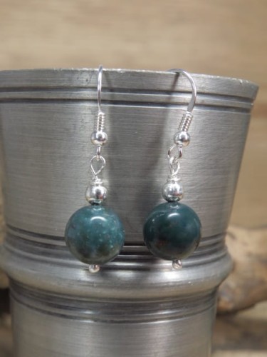 heliotrop * kolczyki