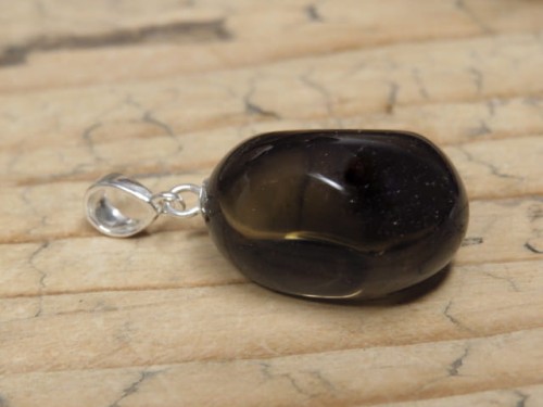 kwarc dymny wisiorek