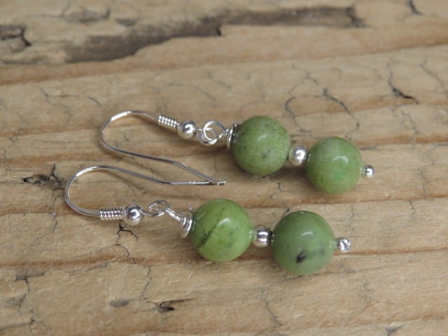 serpentyn * kolczyki