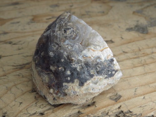 agat z geodą Brazylia